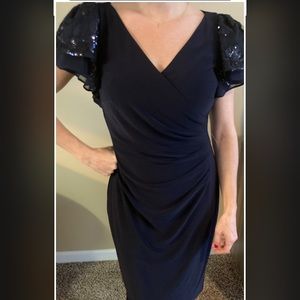 Navy Blue Ralph Lauren dress, new w/ tags, Size 6